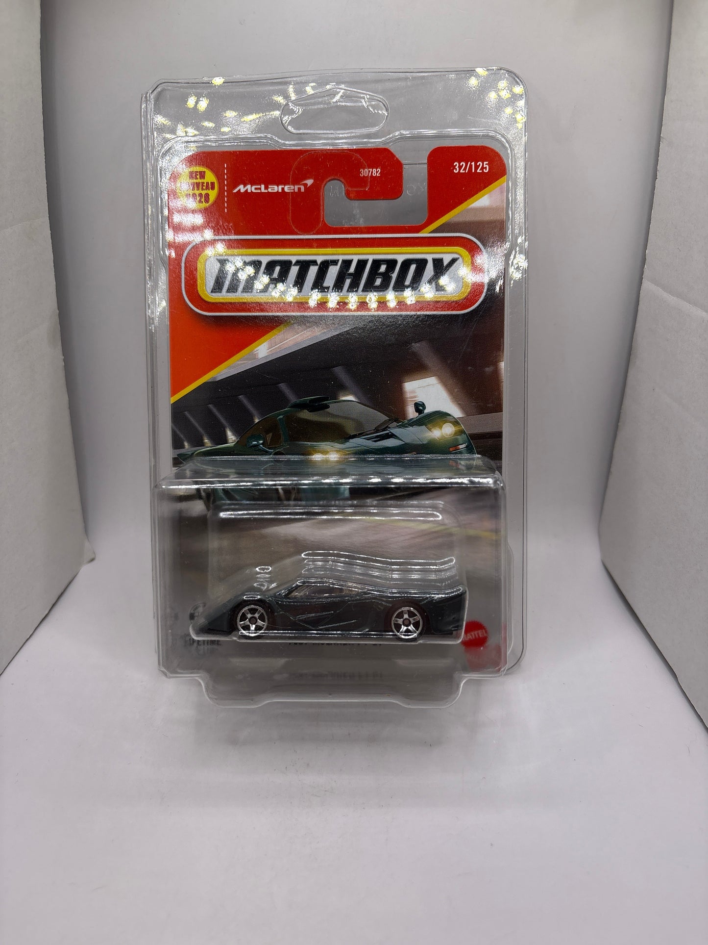 Matchbox 1997 McLaren F1 GT Diecast green