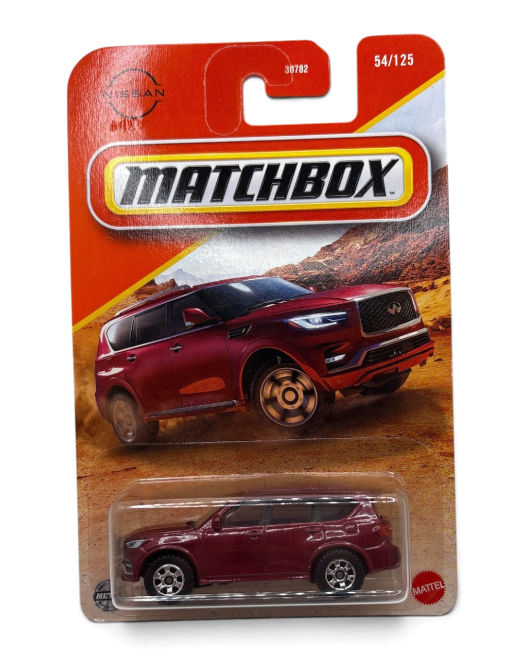 Matchbox 2022 Infiniti QX80 Diecast red
