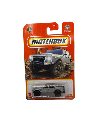 Matchbox Lamborghini LM002 Diecast silver