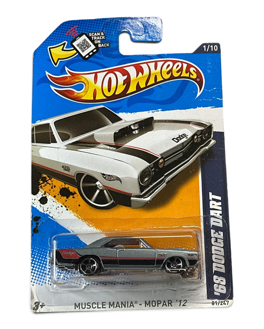 Hot Wheels Muscle Mania - Mopar '12 '1/10 '68 Dodge Dart 81/247
