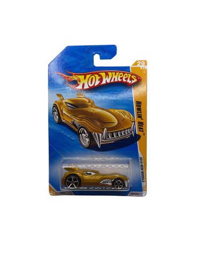 Hot Wheels Howlin Heat Diecast gold
