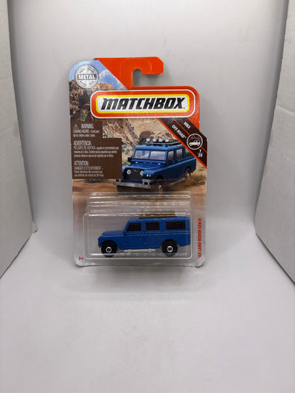 Matchbox 65 Land Rover Gen II Diecast blue