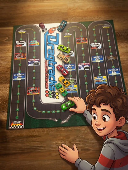 Board Game Drag Tracks