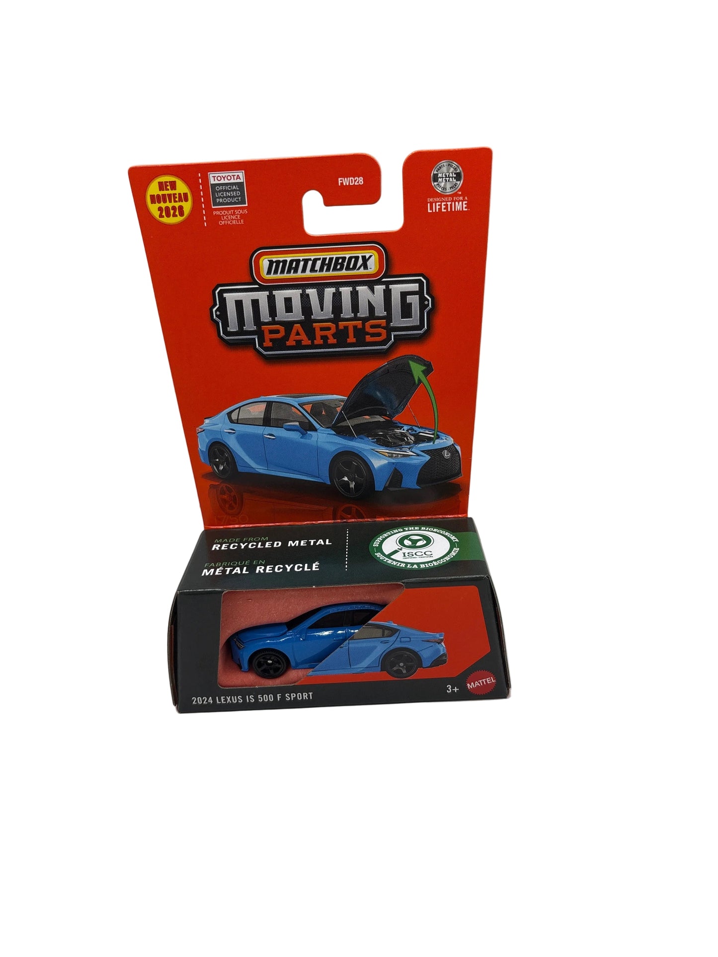 Matchbox 2024 Lexus IS 500 F Sport Diecast blue