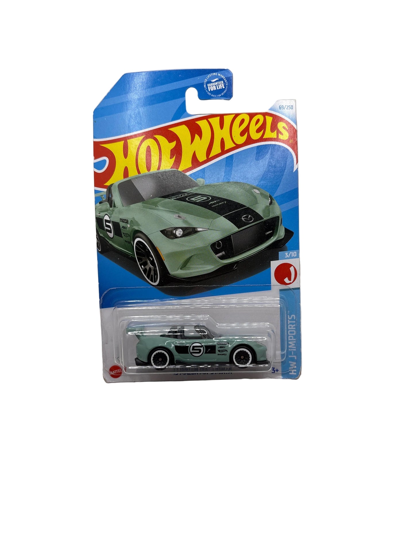 Hot Wheels 15 Mazda MX-5 Miata Diecast green