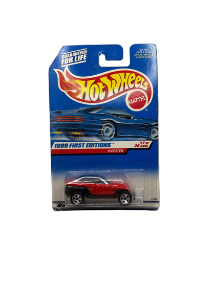 Hot Wheels Jeepster Diecast red