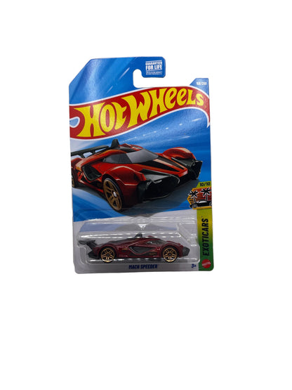 Hot Wheels Mach Speeder Diecast red