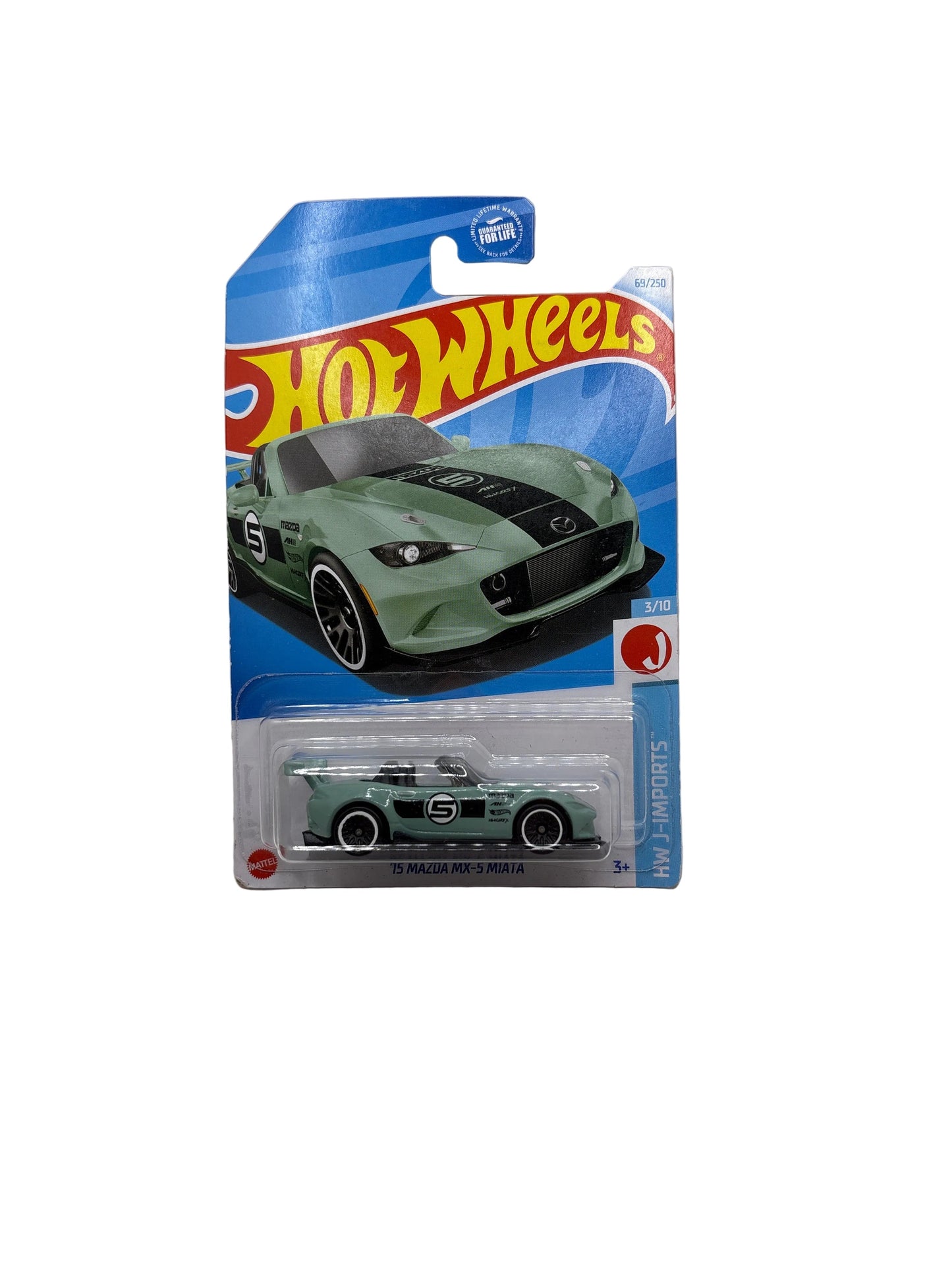 Hot Wheels 15 Mazda MX-5 Miata Diecast green