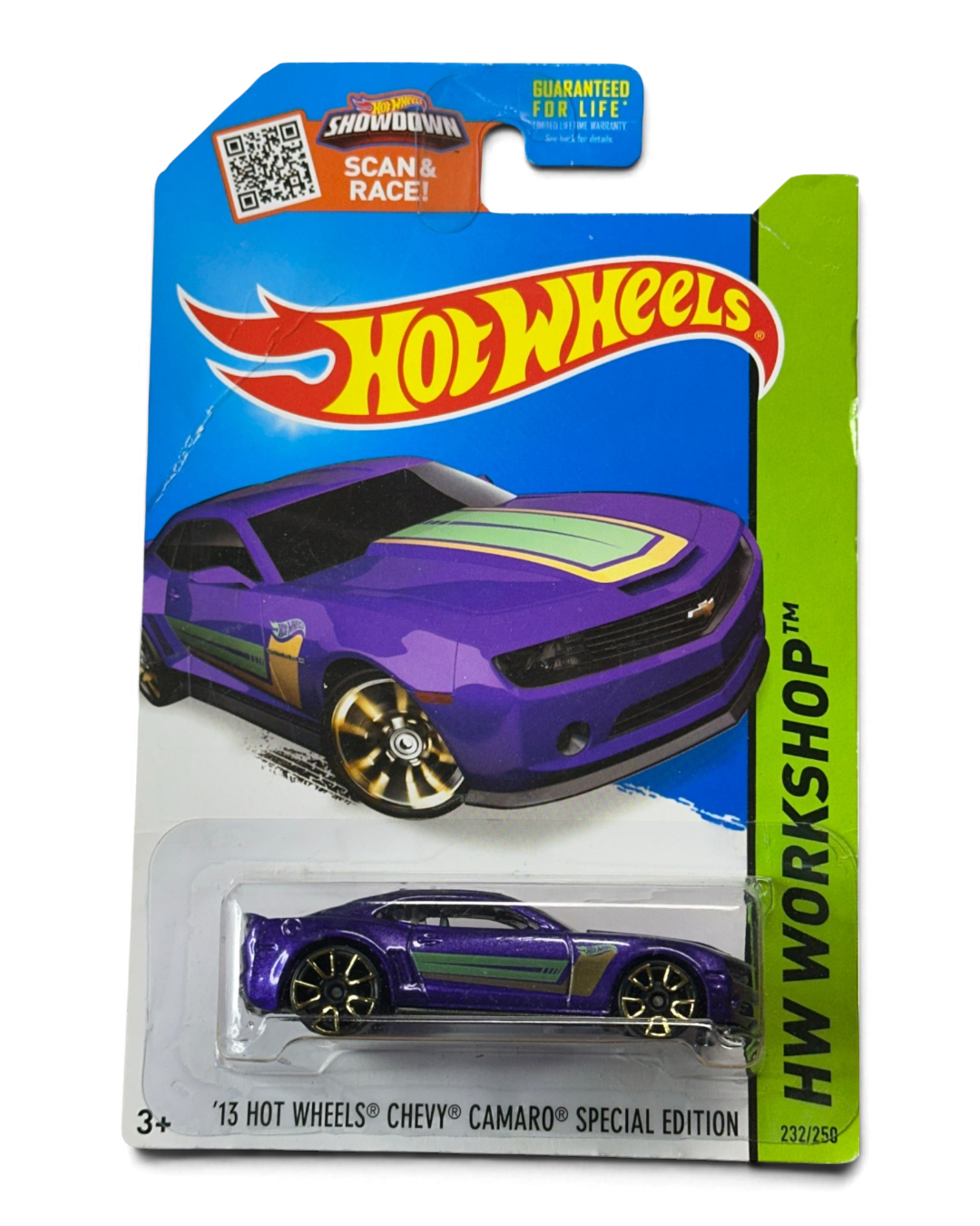 Hot Wheels '13 Hot Wheels Chevy Camaro Special Edition HW Workshop 232/250
