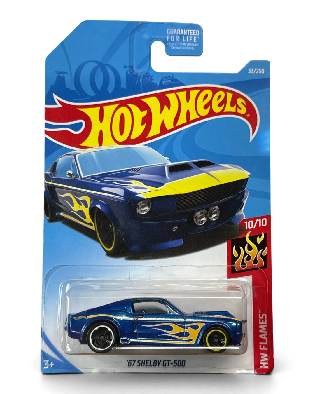 Hot Wheels (2019) HW Flames 10/10 '67 Shelby GT-500 33/250