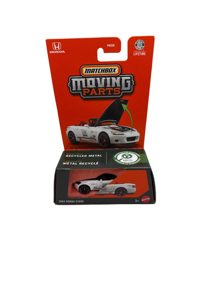 Matchbox 2004 Honda S2000 Diecast white