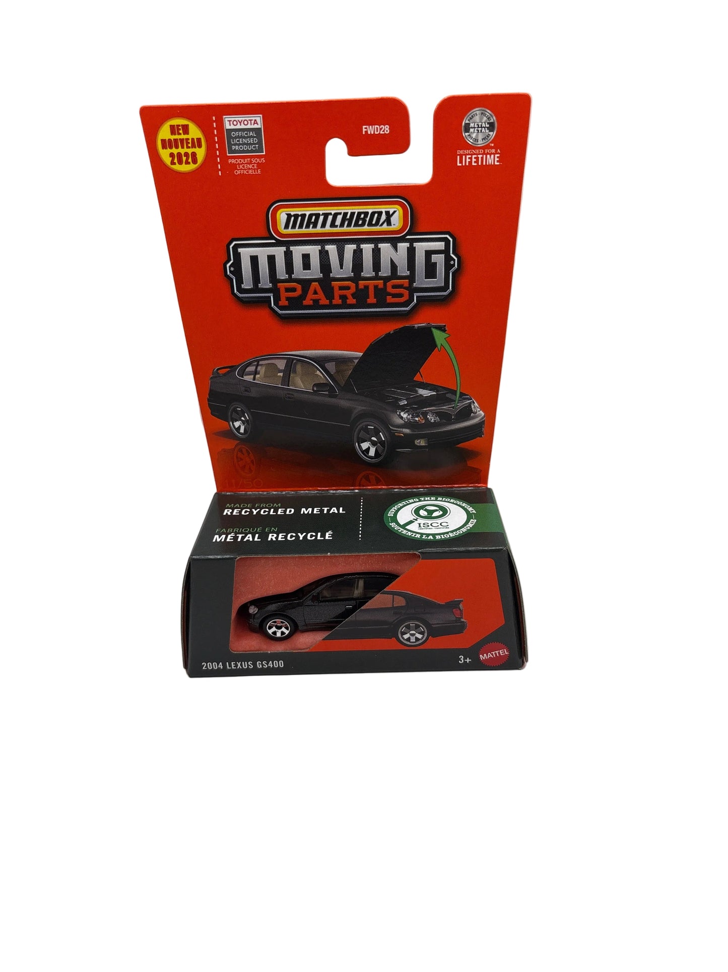 Matchbox 2004 Lexus GS400 Diecast black