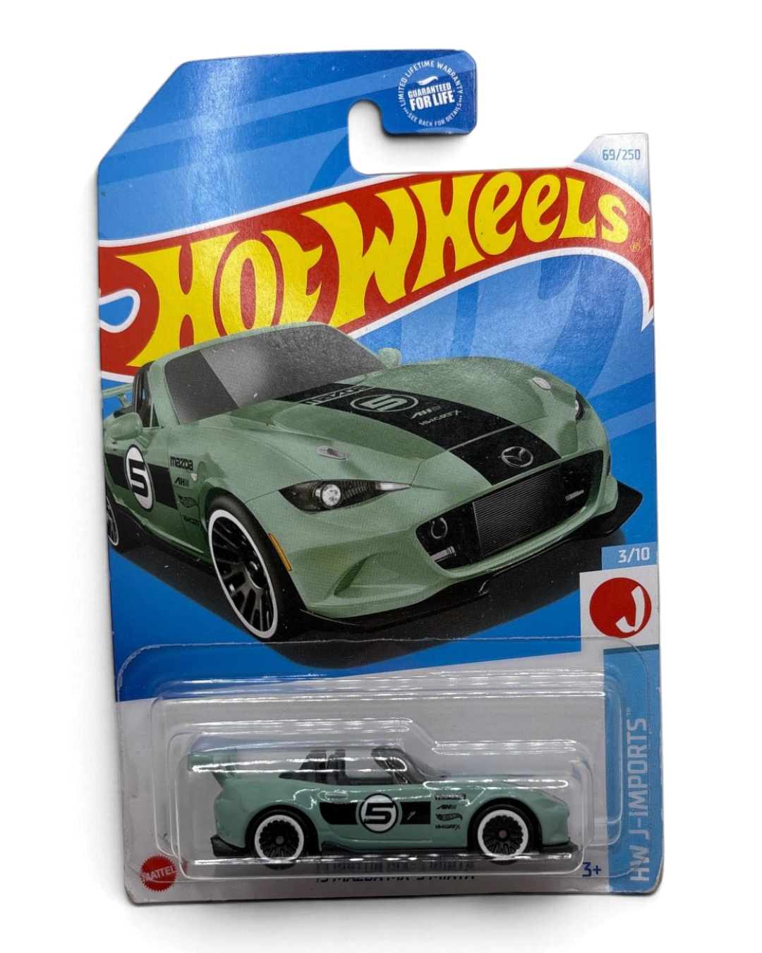 Hot Wheels 15 Mazda MX-5 Miata Diecast green