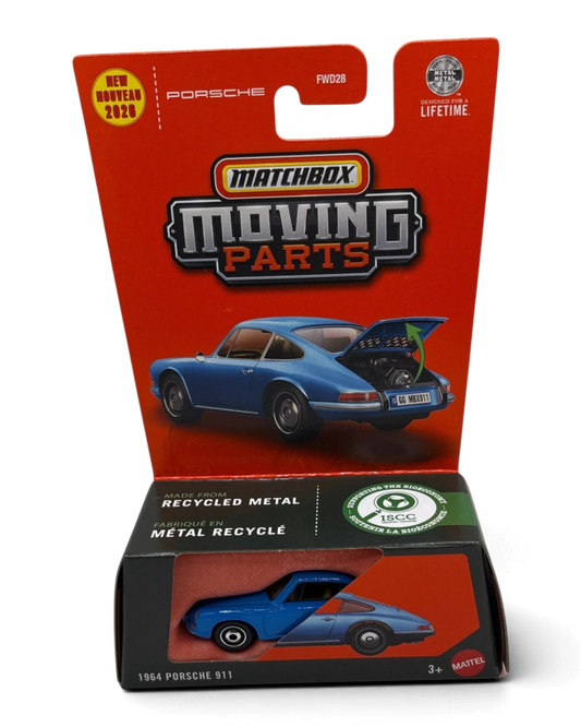 Matchbox 1964 Porsche 911 Diecast blue