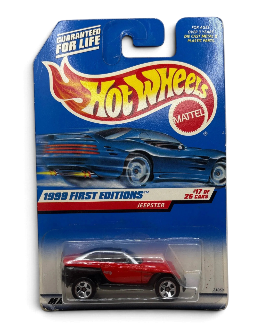 Hot Wheels Jeepster Diecast red