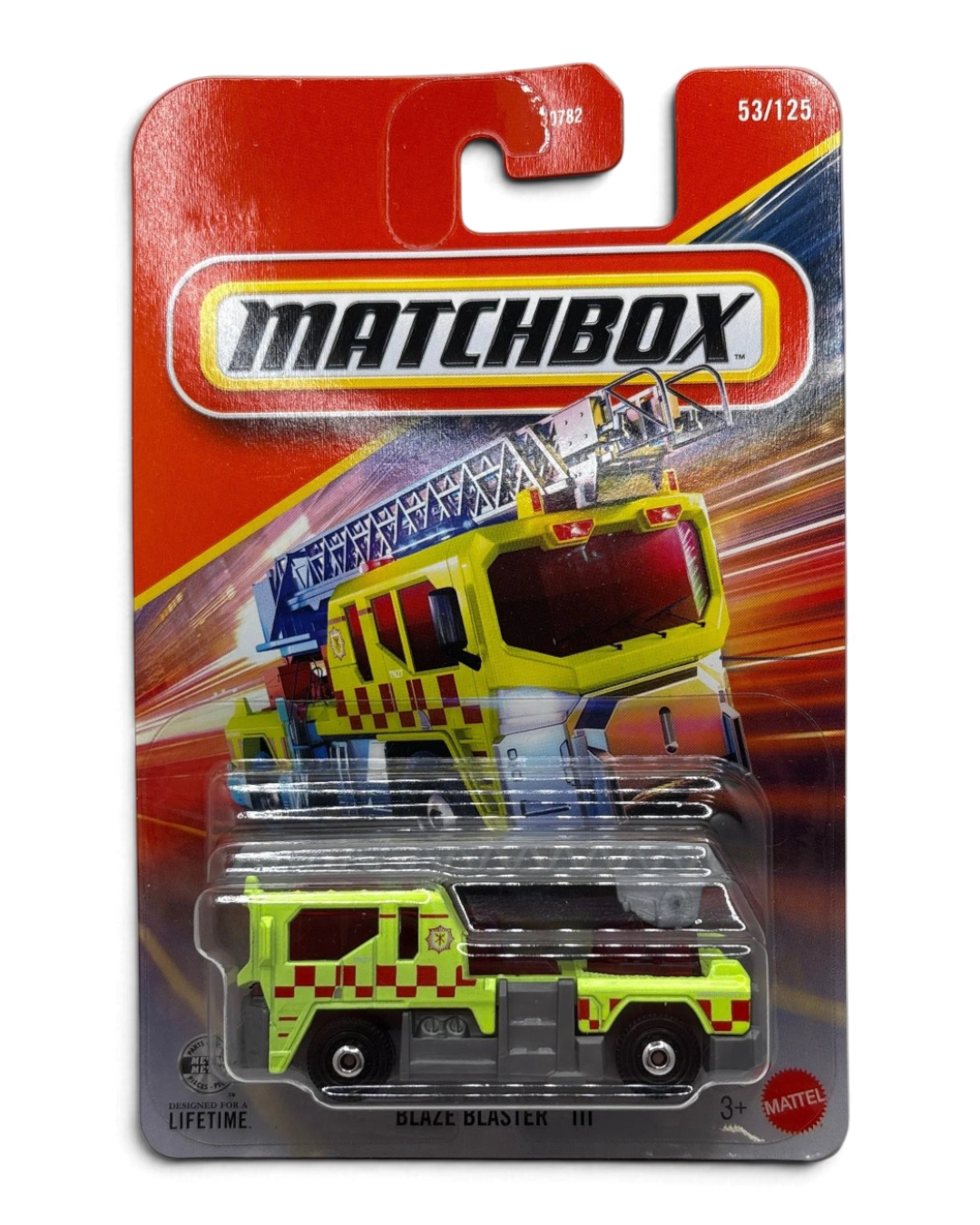 Matchbox Blaze Blaster III Diecast yellow