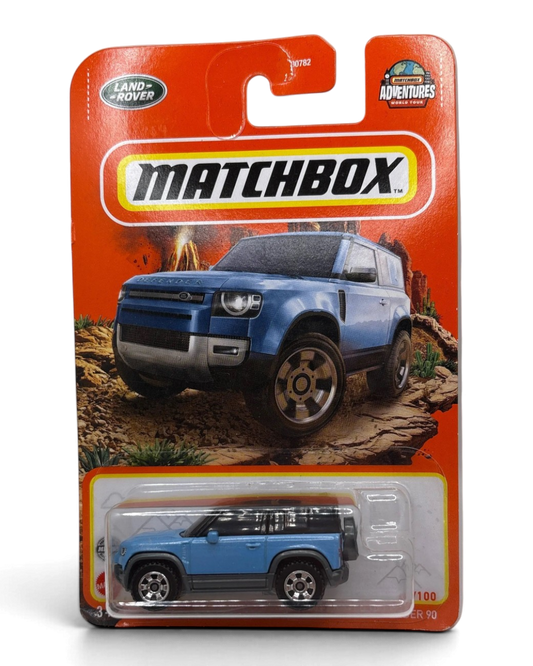 Matchbox 2020 Land Rover Defender 90 Diecast blue