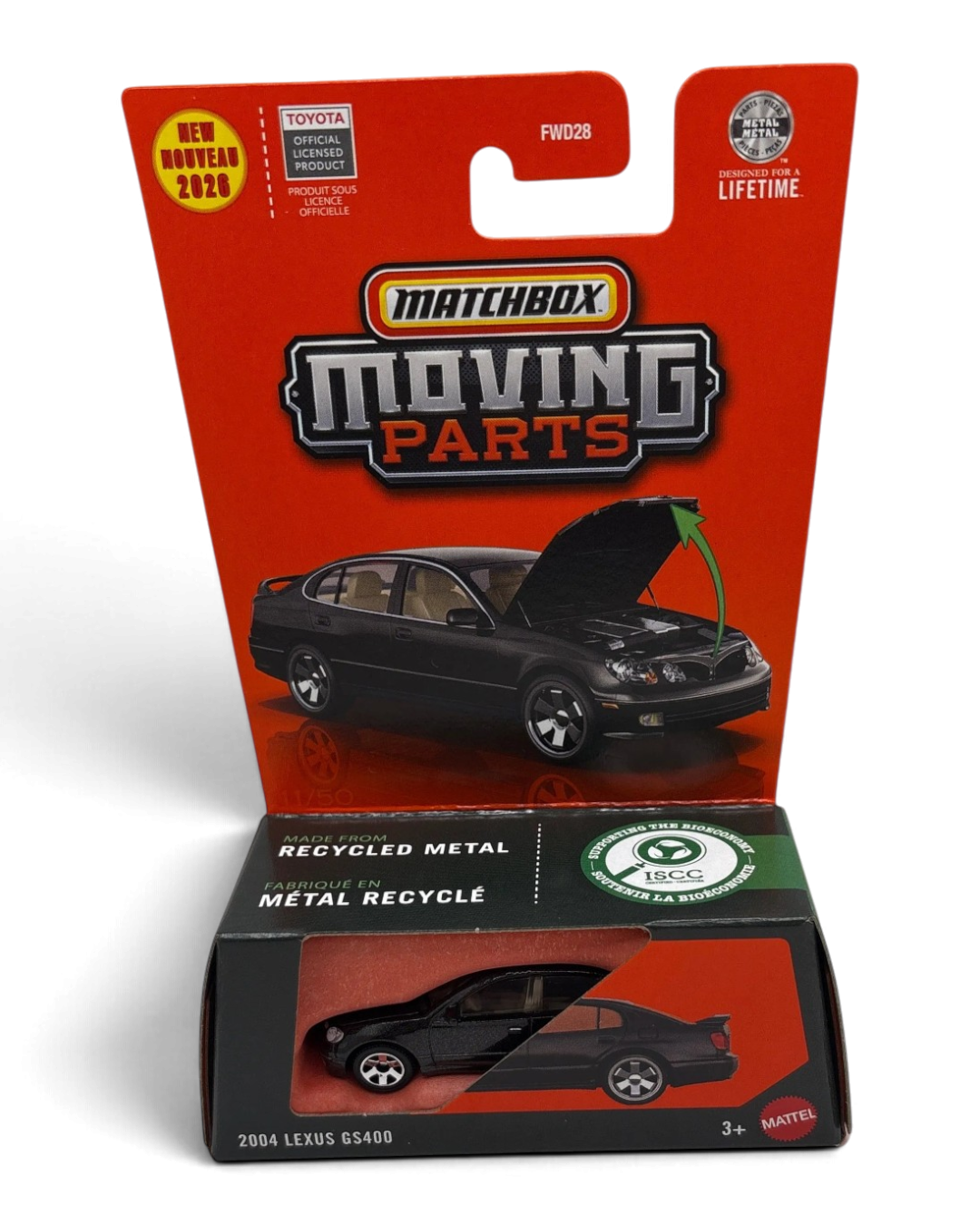 Matchbox 2004 Lexus GS400 Diecast black