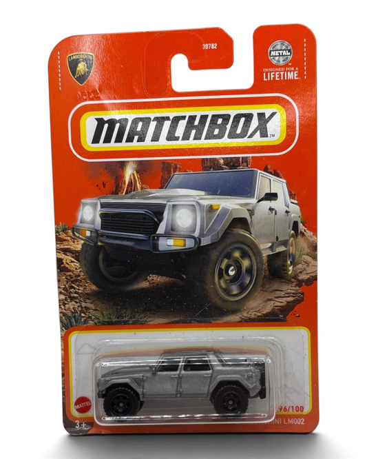 Matchbox Lamborghini LM002 Diecast silver