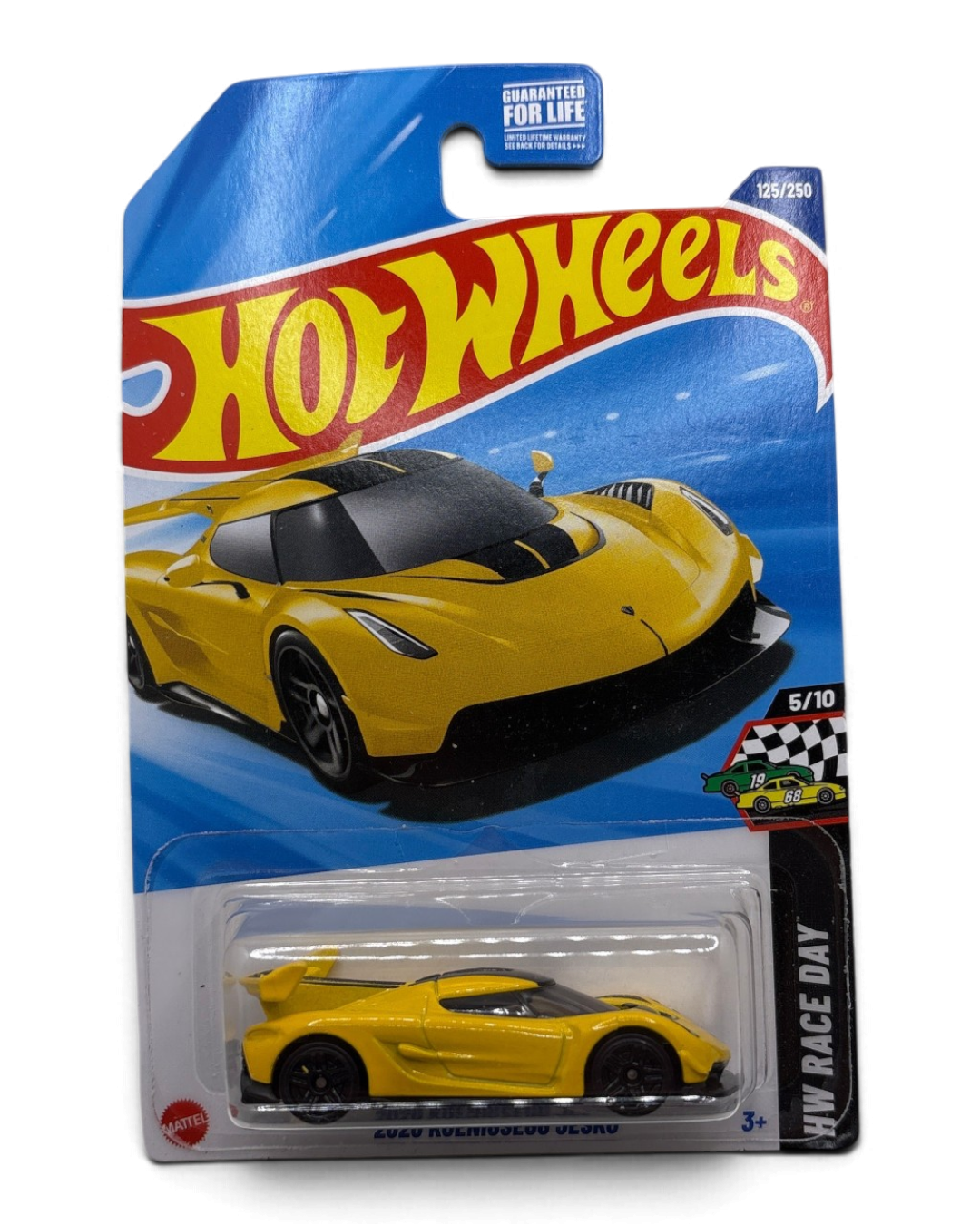 Hot Wheels 2020 Koenigsegg Jesko Diecast yellow