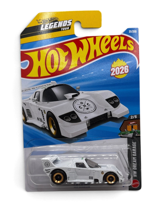 Hot Wheels La Liebre Diecast white