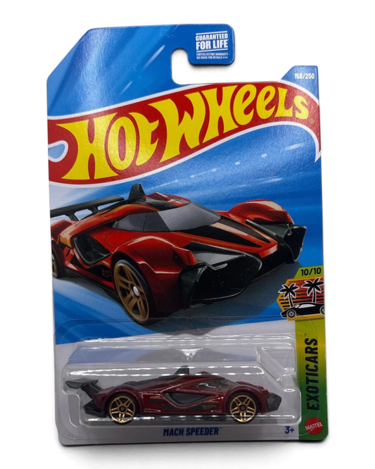 Hot Wheels Mach Speeder Diecast red