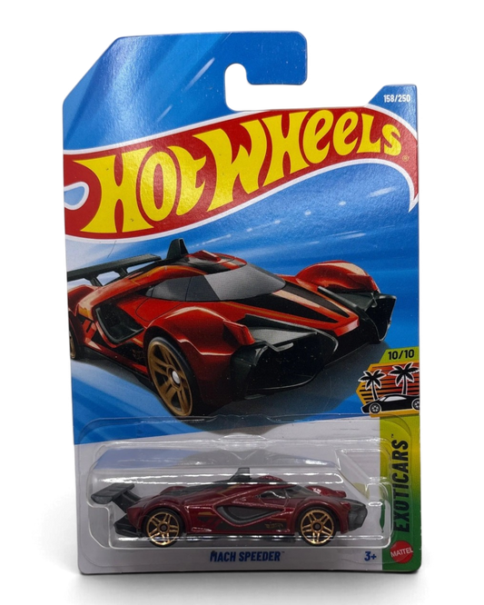 Hot Wheels Mach Speeder Diecast red