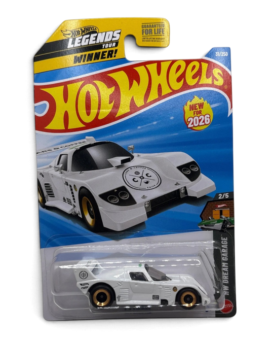 Hot Wheels La Liebre Diecast white