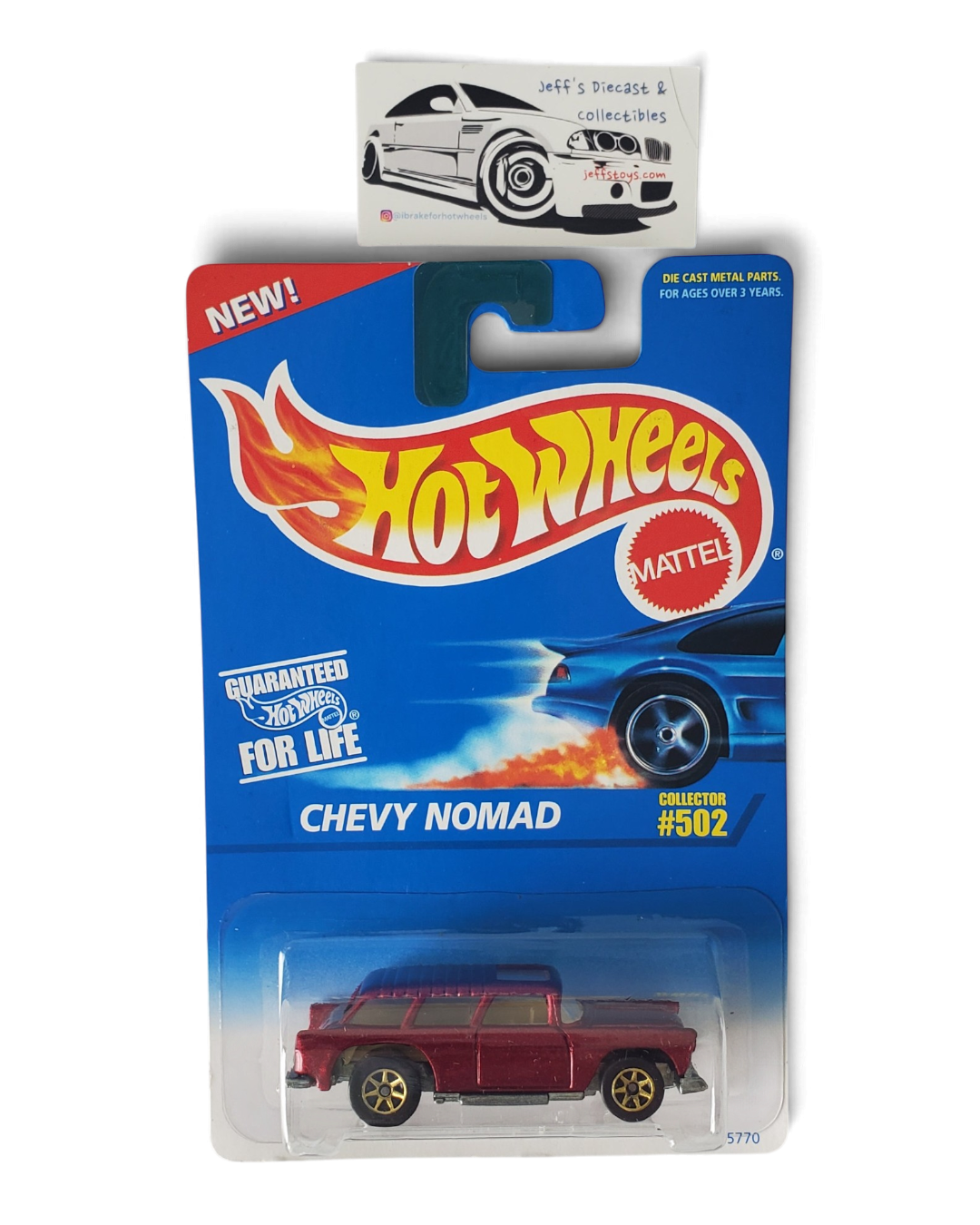 1996 Hot Wheels Chevy Nomad #502