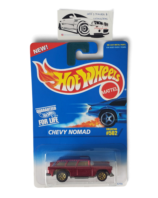 1996 Hot Wheels Chevy Nomad #502